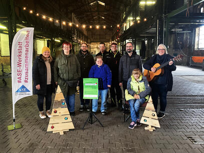 1. Gemeinsames Advents-Singen in der Zechenwerkstatt