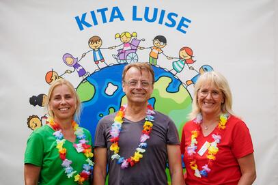 Frau Dr. Sählbrandt, Herr Gröh und Frau Sturm-Preckwinkel 